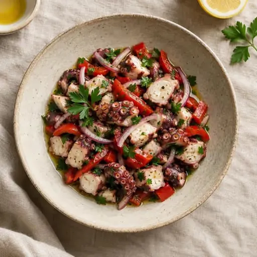 Ahtapot salatası