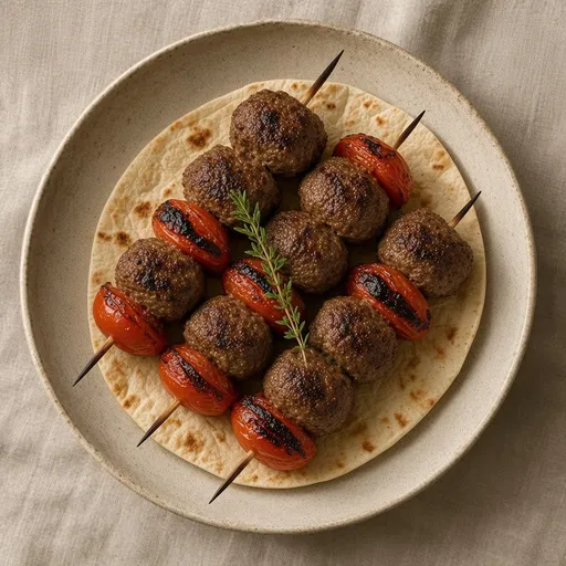 Domatesli kebap