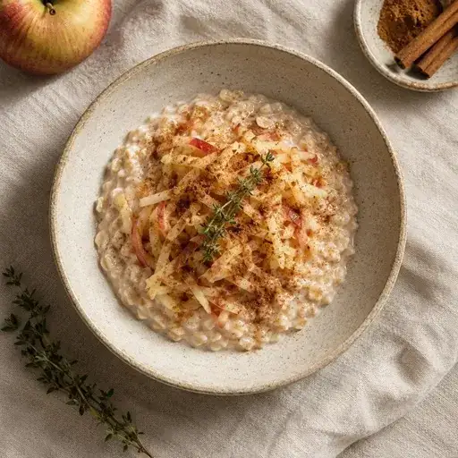 Elmalı tarçınlı yulaf