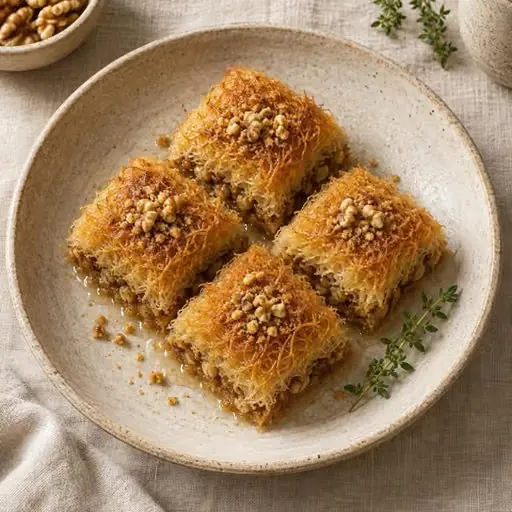 Cevizli tel kadayıf