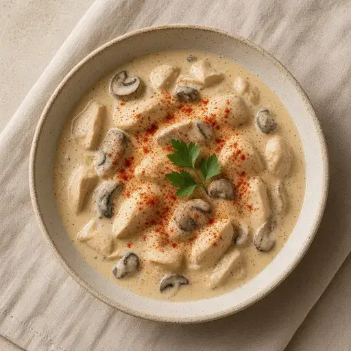 Tavuk stroganof