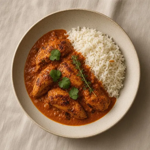 Tavuk tikka masala