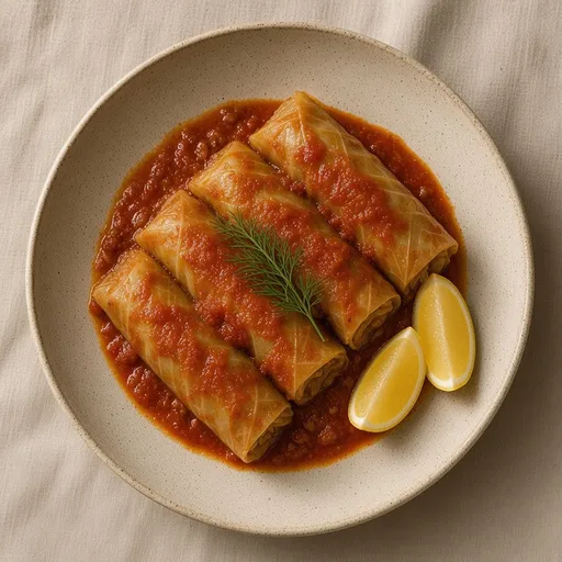 Etli lahana sarması