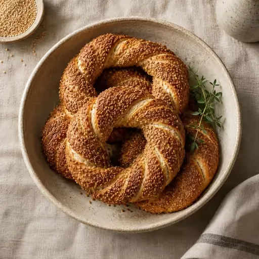 Ev yapımı simit