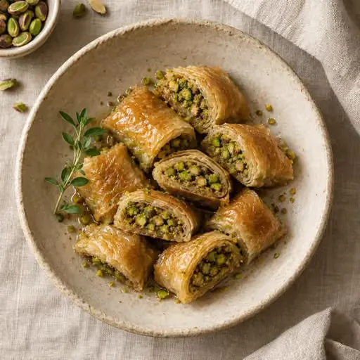 Fıstıklı sarma