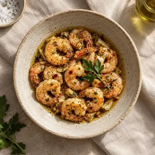 Gambas al ajillo