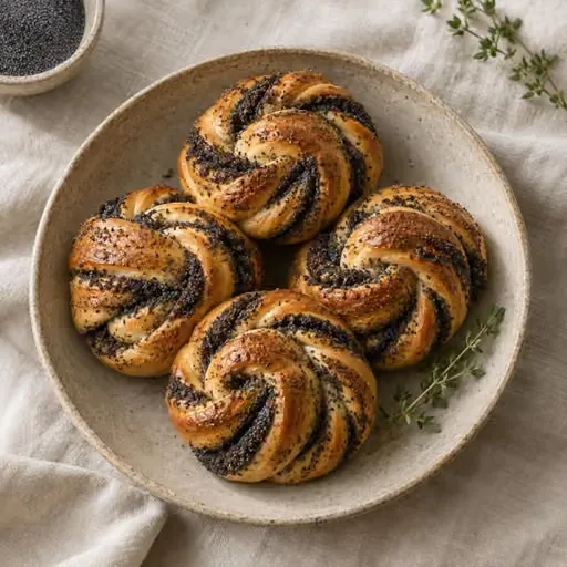 Haşhaşlı çörek