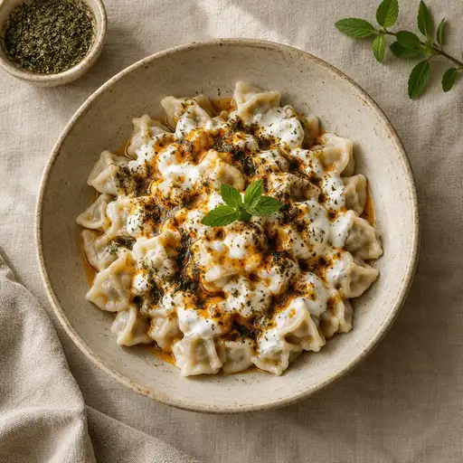 Patatesli mantı
