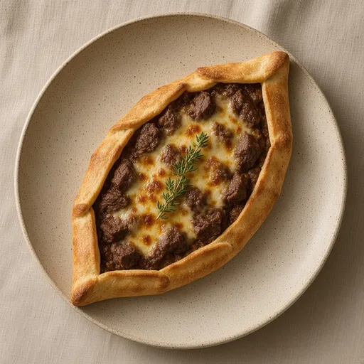 Kavurmalı pide