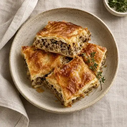 Kıymalı börek