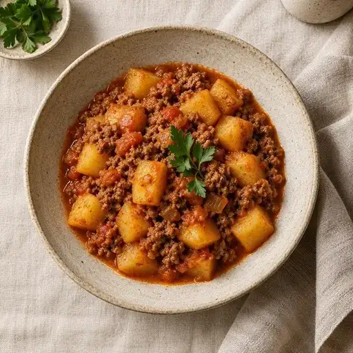 Kıymalı patates
