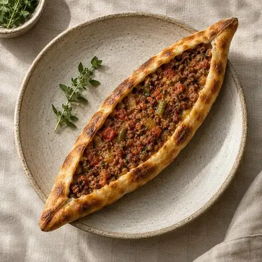 Kıymalı pide