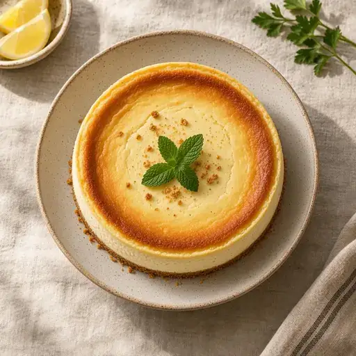 Labneli cheesecake