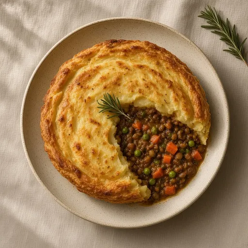 Mercimekli çoban turtası