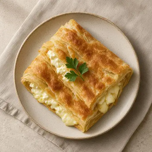 Peynirli katmer