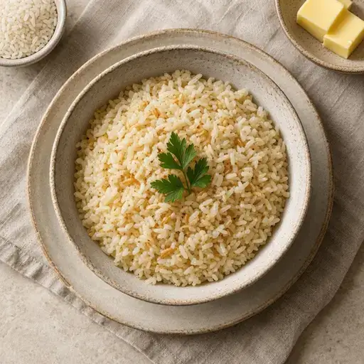 Tereyağlı pirinç pilavı