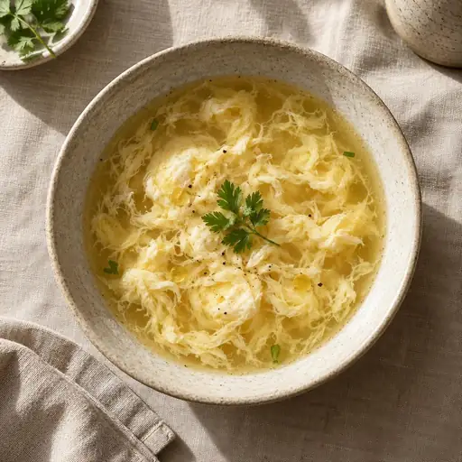 Yumurta çiçeği çorbası