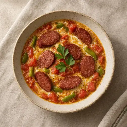 Sucuklu menemen