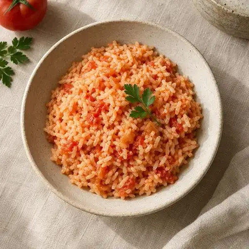 Domatesli pilav