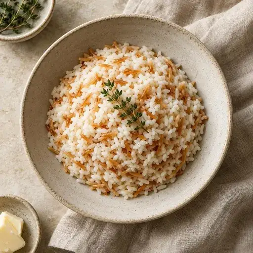 Şehriyeli pirinç pilavı