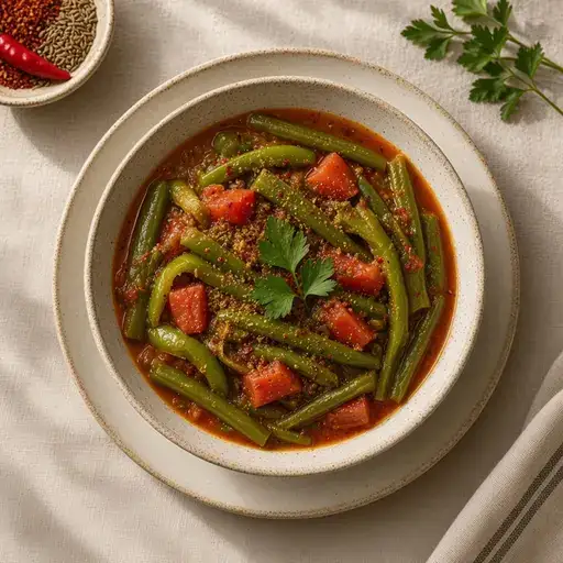 Sebzeli fasulye chili