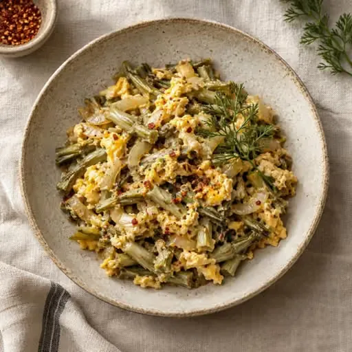Yumurtalı kenger kavurması